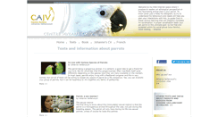 Desktop Screenshot of parrot-parrots.com